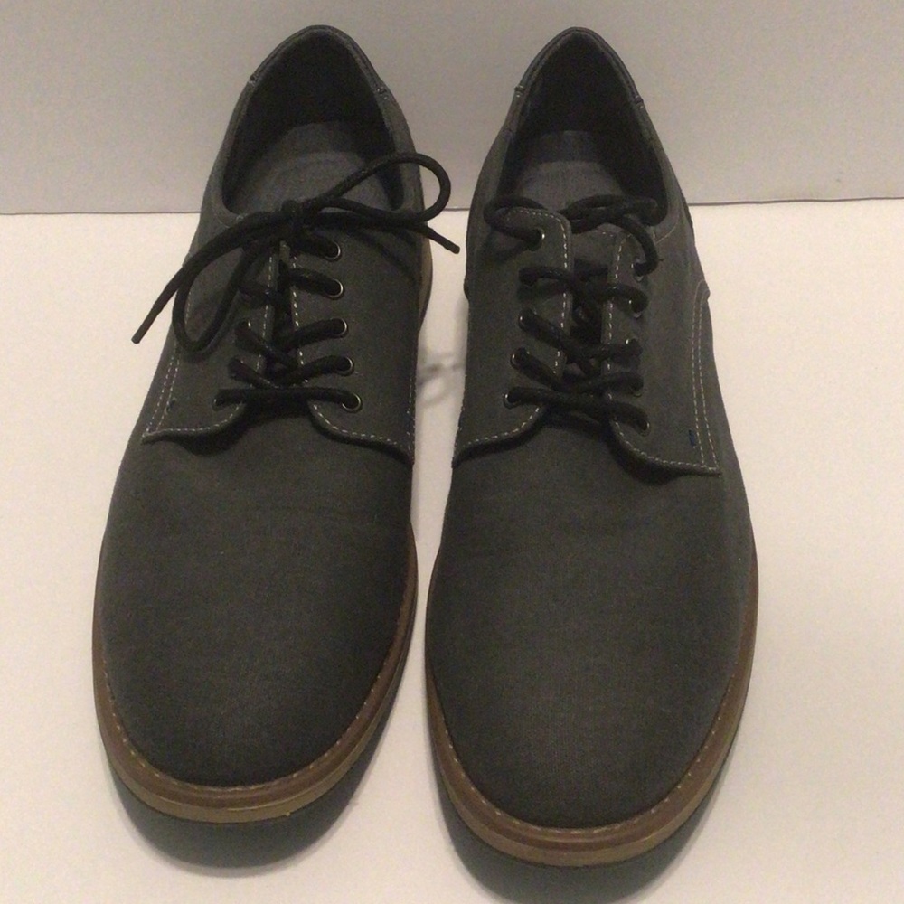 Giorgio Brutini Gray Lace-Up Oxford Sneakers